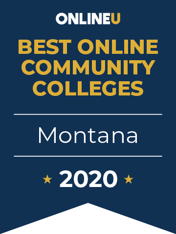 2020 Best Online Community Colleges in Montana Badge
