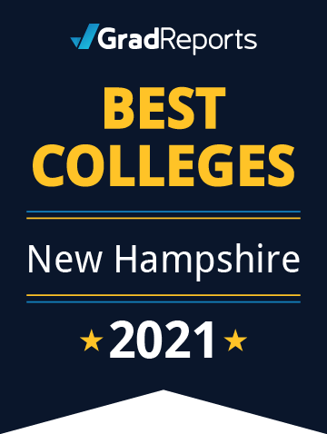 2021 Best Colleges in New Hampshire Badge