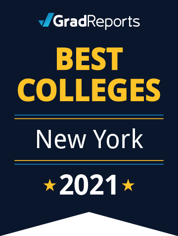2021 Best Colleges in New York Badge