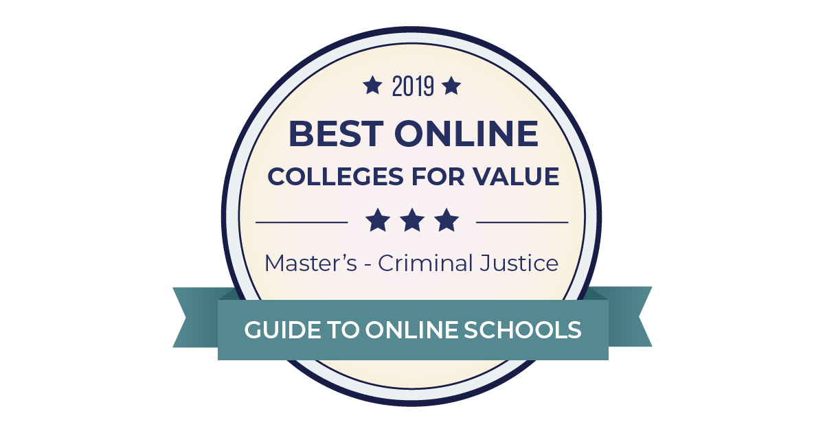 2019 Best Master's In Criminal Justice Online Programs