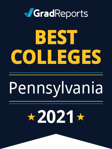 2021 Best Colleges in Pennsylvania Badge