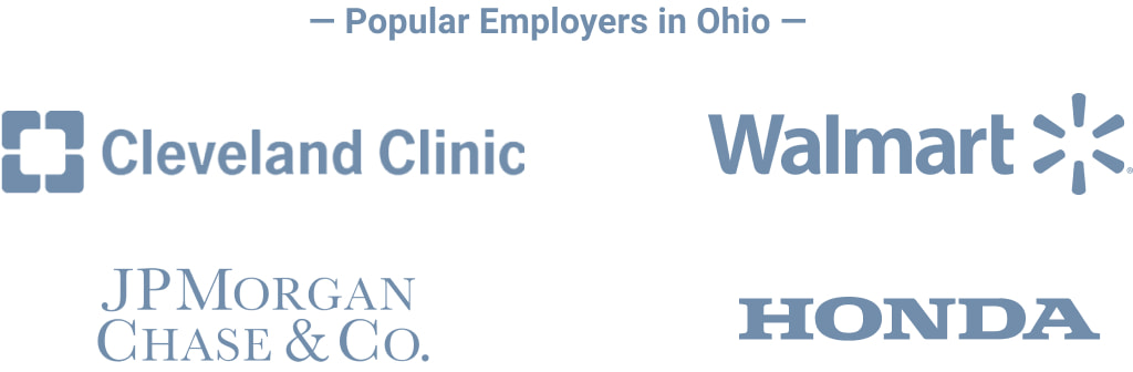Popular Employers in Ohio