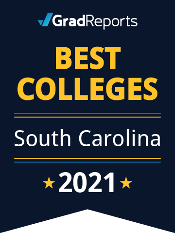 2021 Best Colleges in South Carolina Badge