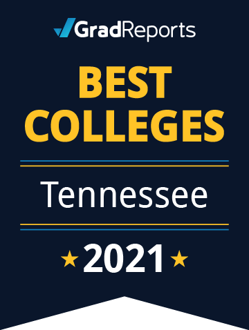 2021 Best Colleges in Tennessee Badge