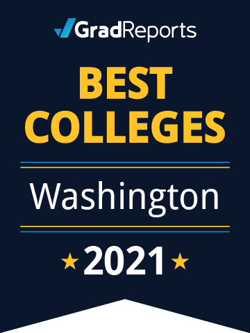 2021 Best Colleges in Washington Badge