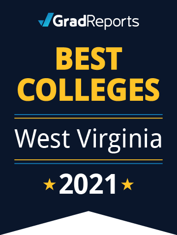 2021 Best Colleges in West Virginia Badge